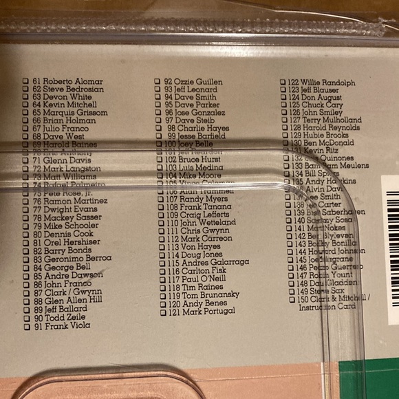 1990 Classic Major League Baseball Board Game Featuring 150 Player Cards - Picture 8 of 12